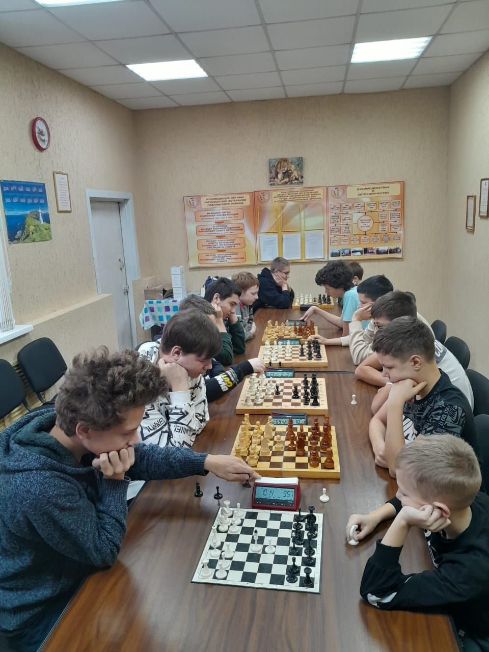 Новогодний шахматный турнир.