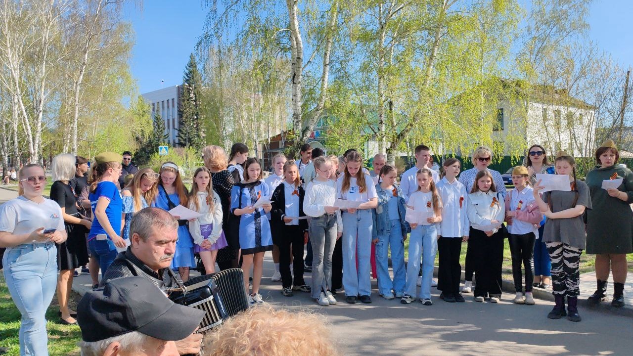 Новости от Советника Павловской школы Районная акция &amp;quot;Песни Победы&amp;quot;.