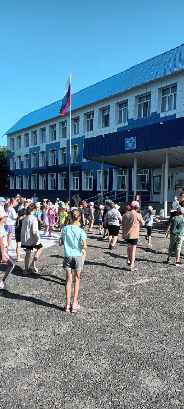 Открылся летний пришкольный лагерь &amp;quot;Планета детства&amp;quot;.