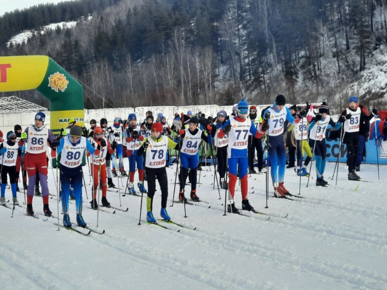 Первенство Алтайского края по лыжным гонкам.